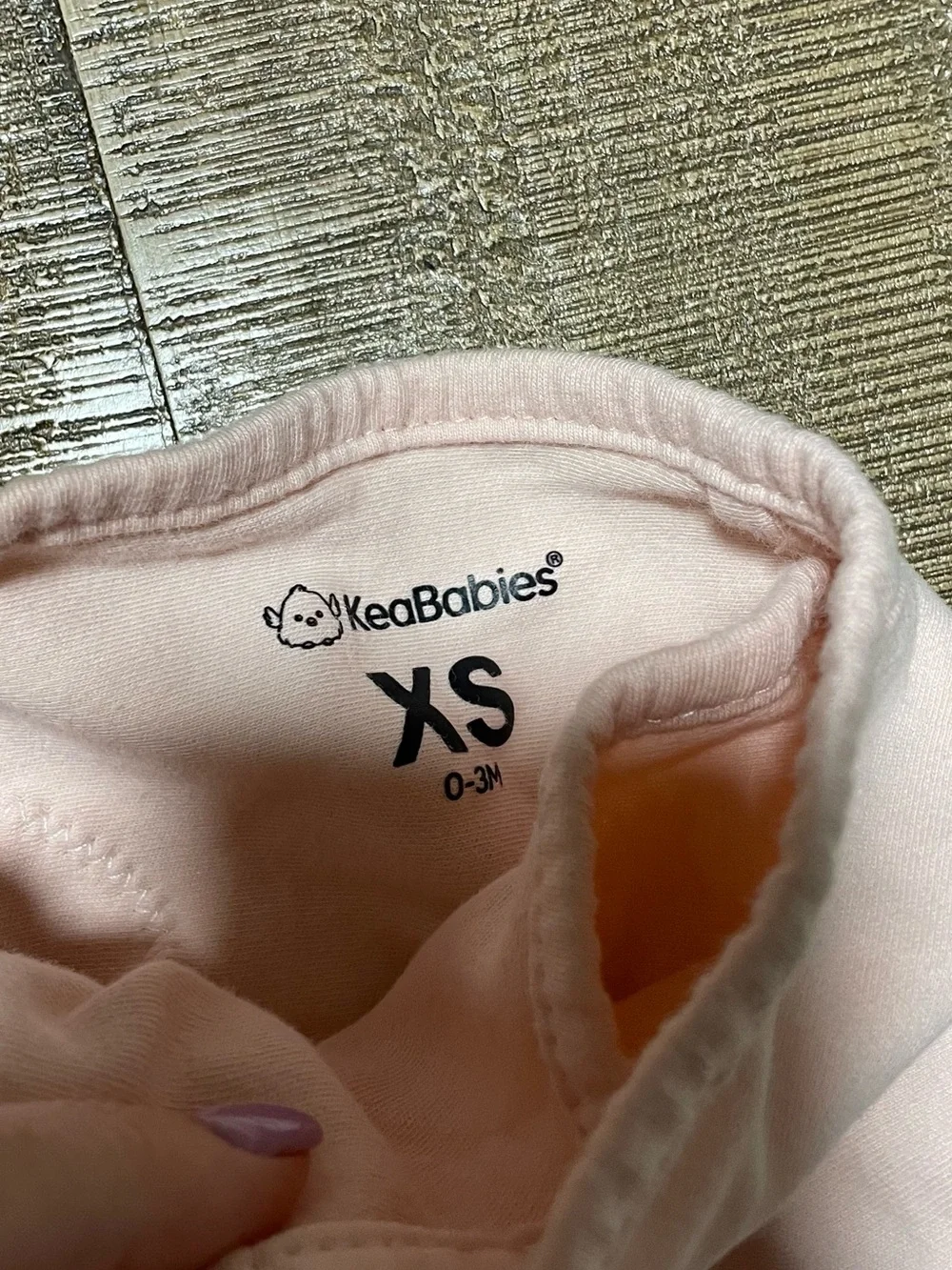 Soft Pink Baby Sleep Sack Velcro Swaddle
